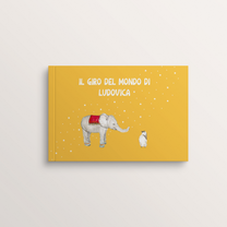 The world of the world is a book for personalized babies