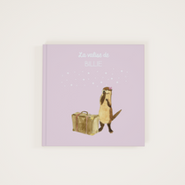 La Valise – livre personnalisé enfant – couverture rose – Zebrabook
