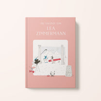 Illustration der deutschen Ausgabe des personalisierten Buches « Das Talentbuch » – Zebrabook