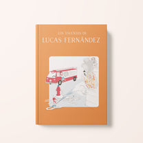 Illustration der spanischen Ausgabe des personalisierten Buches « Das Talentbuch » – Zebrabook