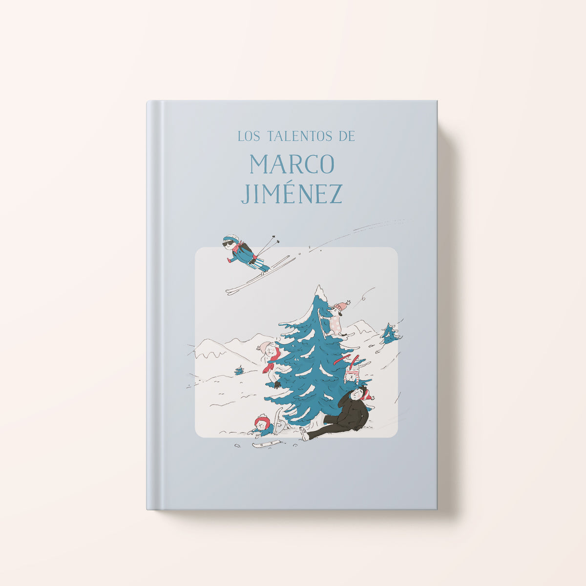 Ilustración de la edición española del libro personalizado “El Libro de los Talentos” – Zebrabook
