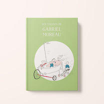 Das Talentbuch – personalisiertes Kinderbuch – Illustration: Wissenschaften und Formeln E=mc² – Junge – Zebrabook