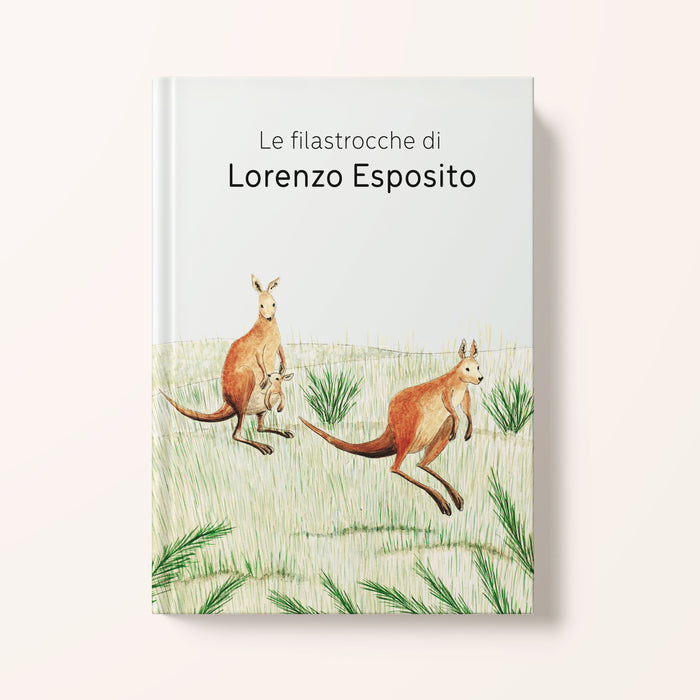 Illustrazione dell'edizione italiana del “Libro degli Animali” personalizzata per bambini – Zebrabook