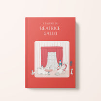 Illustration der italienischen Ausgabe des personalisierten Buches „ Das Talentbuch » – Zebrabook