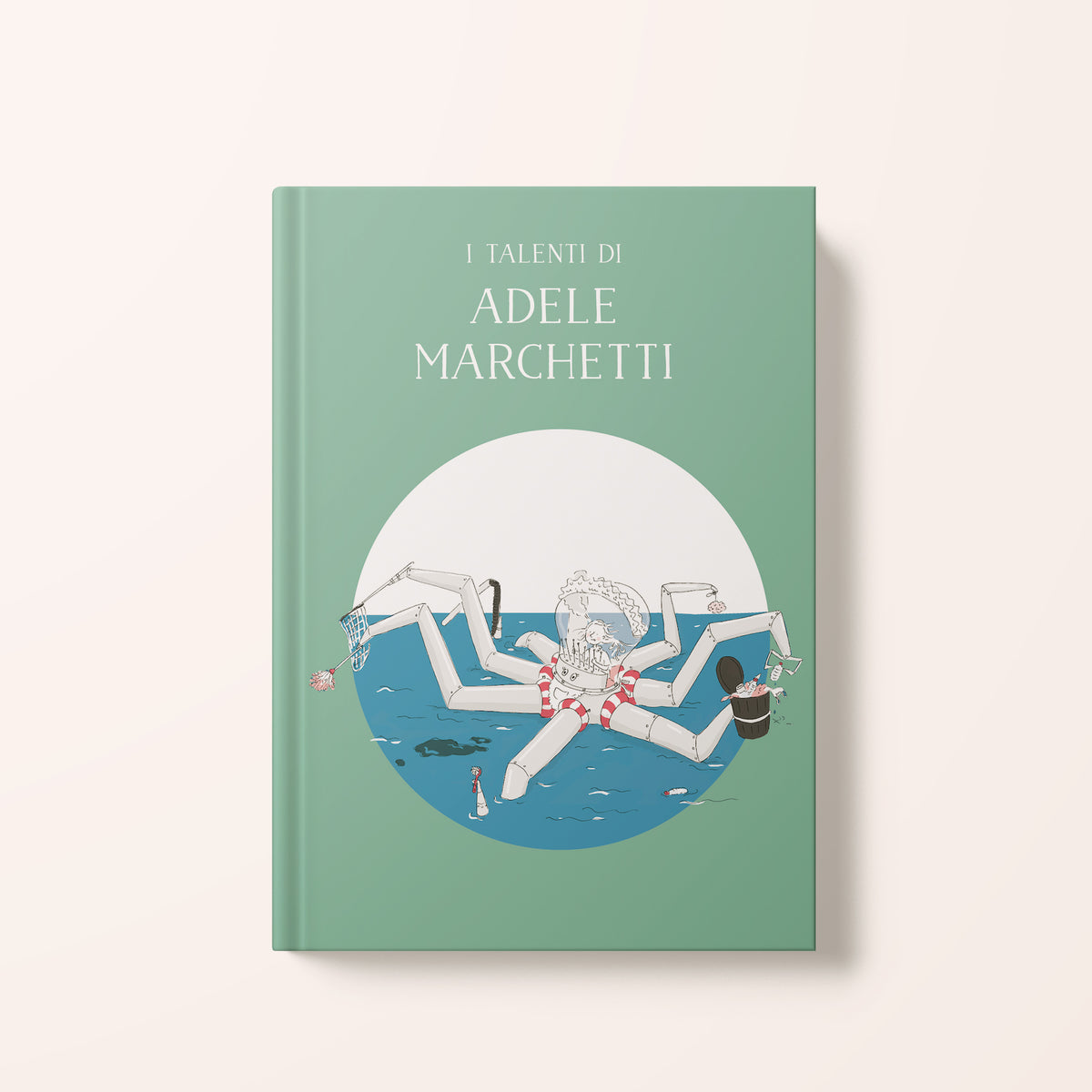 Ilustración de la edición italiana del libro personalizado “El Libro de los Talentos” – Zebrabook