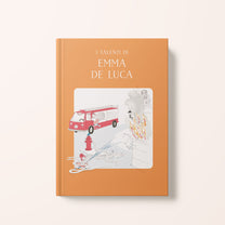 Illustration der italienischen Ausgabe des personalisierten Buches „ Das Talentbuch » – Zebrabook