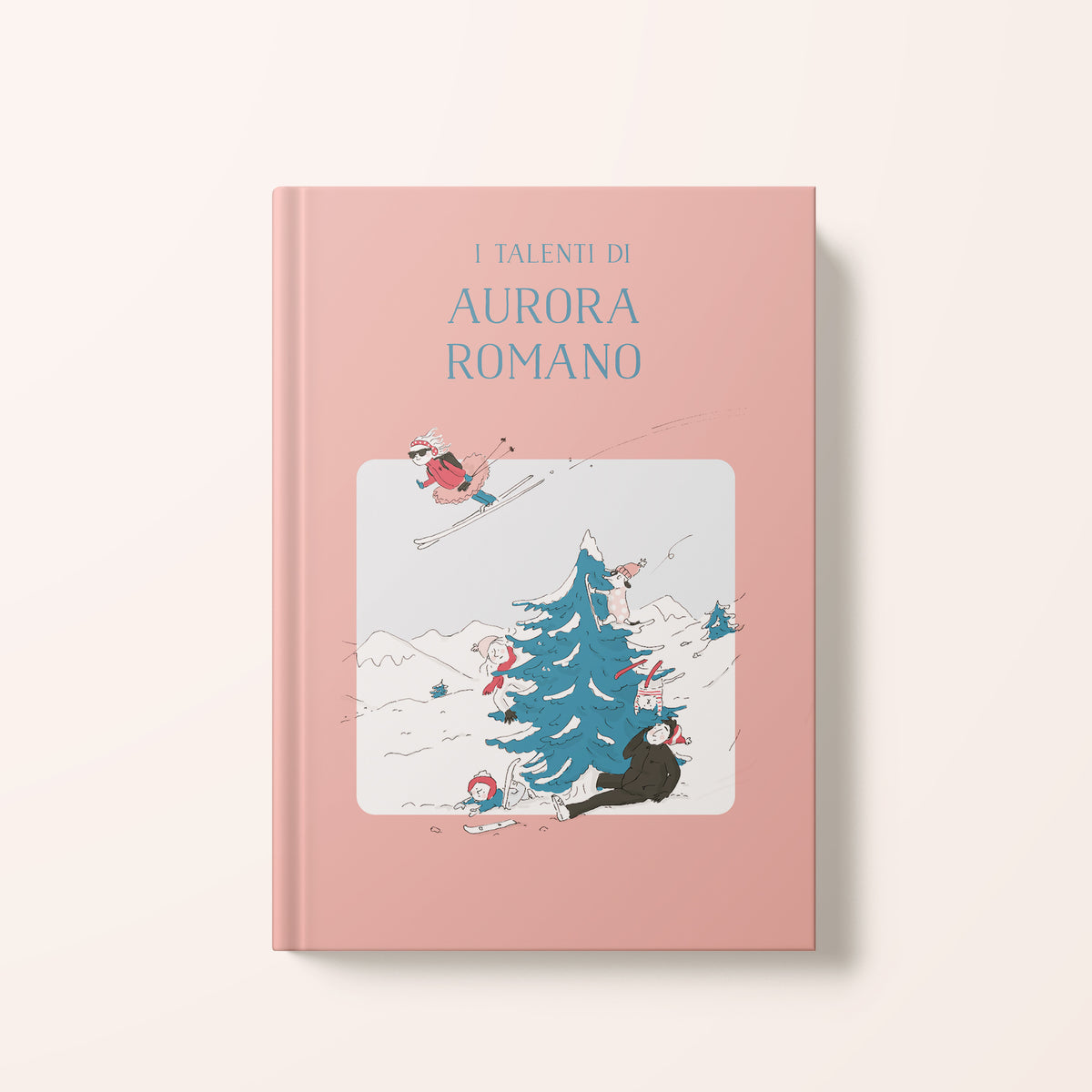 Ilustración de la edición italiana del libro personalizado “El Libro de los Talentos” – Zebrabook