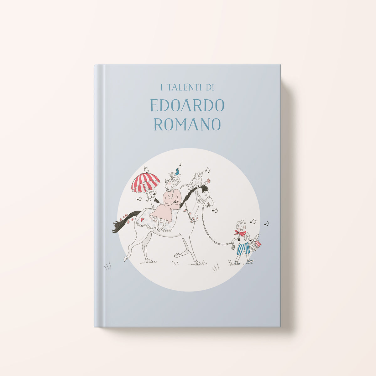 Ilustración de la edición italiana del libro personalizado “El Libro de los Talentos” – Zebrabook