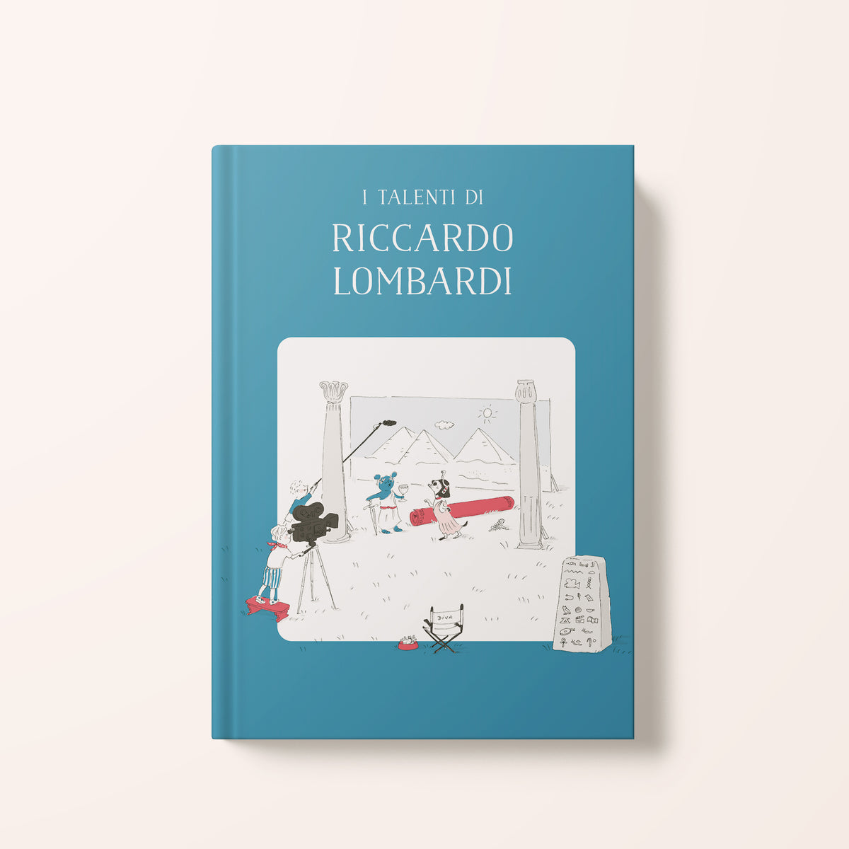 Ilustración de la edición italiana del libro personalizado “El Libro de los Talentos” – Zebrabook