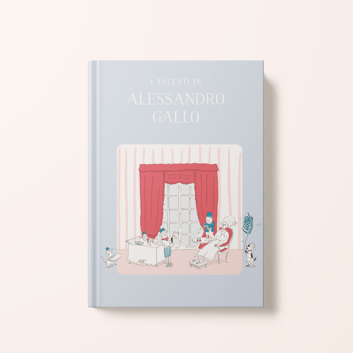 Ilustración de la edición italiana del libro personalizado “El Libro de los Talentos” – Zebrabook