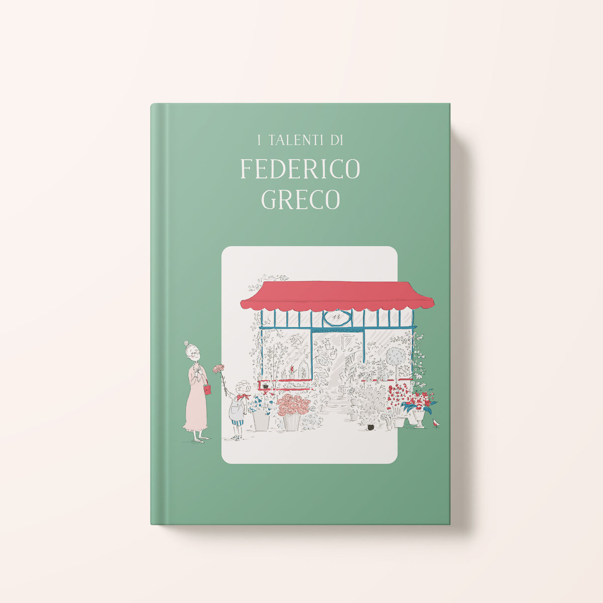 Ilustración de la edición italiana del libro personalizado “El Libro de los Talentos” – Zebrabook