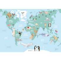 Karte der Welt