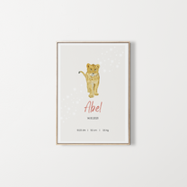 Personalized Poster Lowenbaby