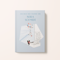 Illustration des personalisierten Buches « Das Talentbuch » – Zebrabook