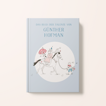 Illustration des personalisierten Buches « Das Talentbuch » – Zebrabook