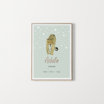 jaguar birth poster