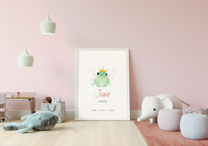 Personalized baby name poster - My Mini Buddies