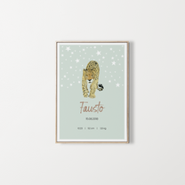 poster personalized giaguaro