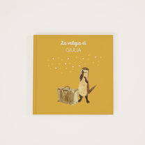 La Valigia – libro personalizzato per bambini – copertina gialla – Zebrabook